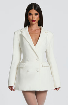 Elvira Double-Breasted Blazer Dress