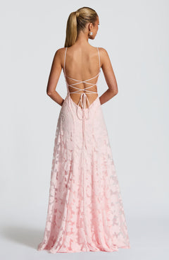 Elise Open-Back Maxi Dress