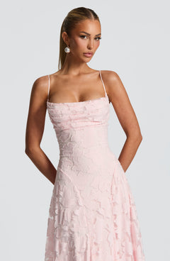 Elise Open-Back Maxi Dress