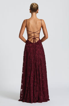 Elise Open-Back Maxi Dress