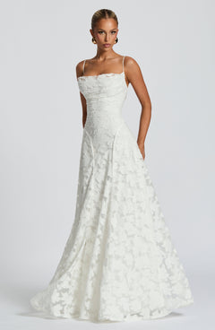 Elise Open-Back Maxi Dress