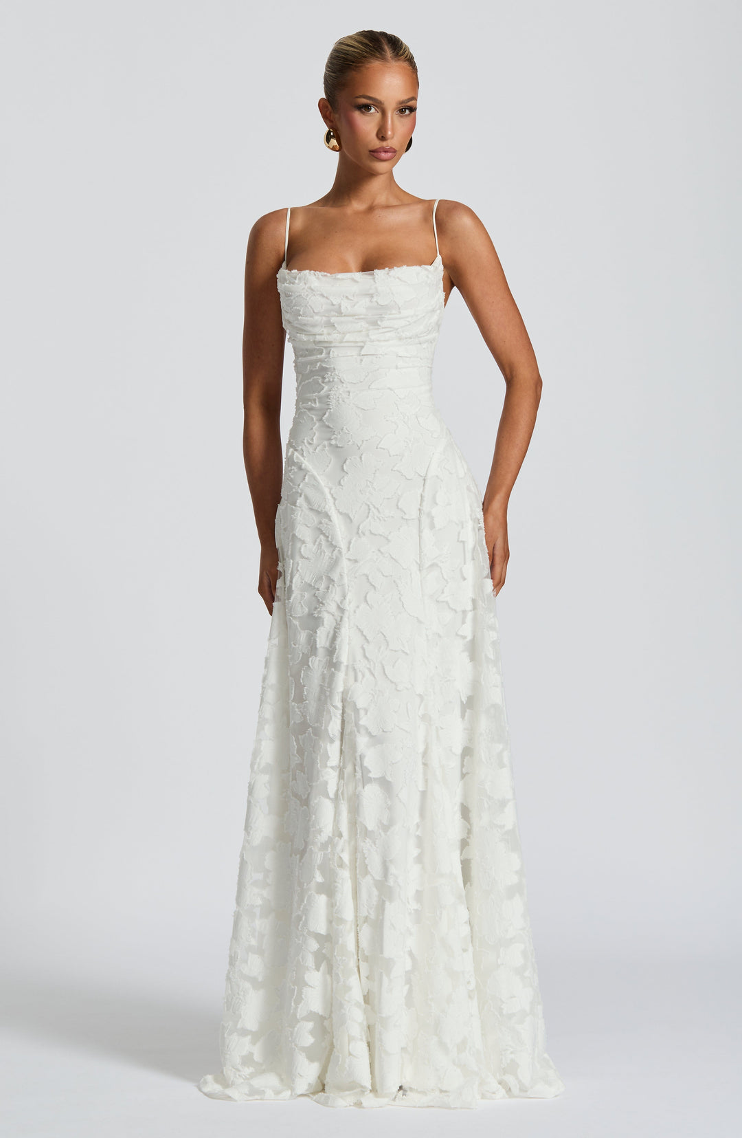Elise Open-Back Maxi Dress