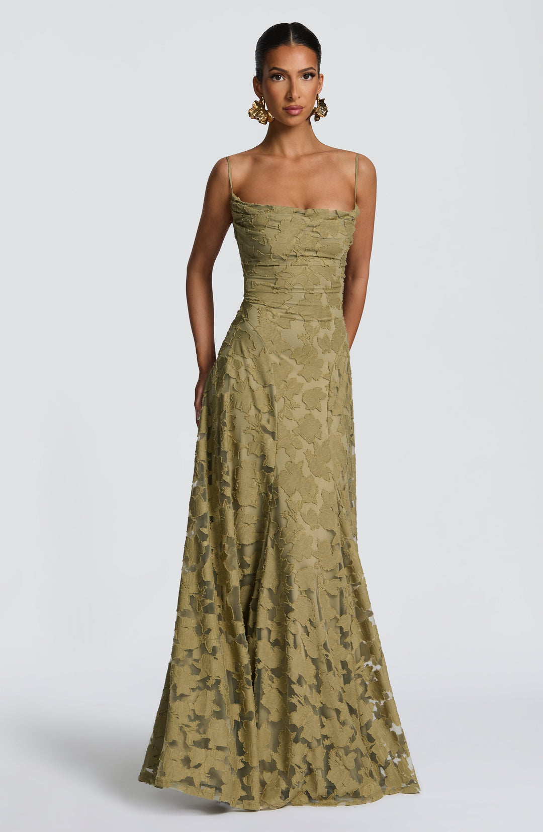 Elise Open-Back Maxi Dress