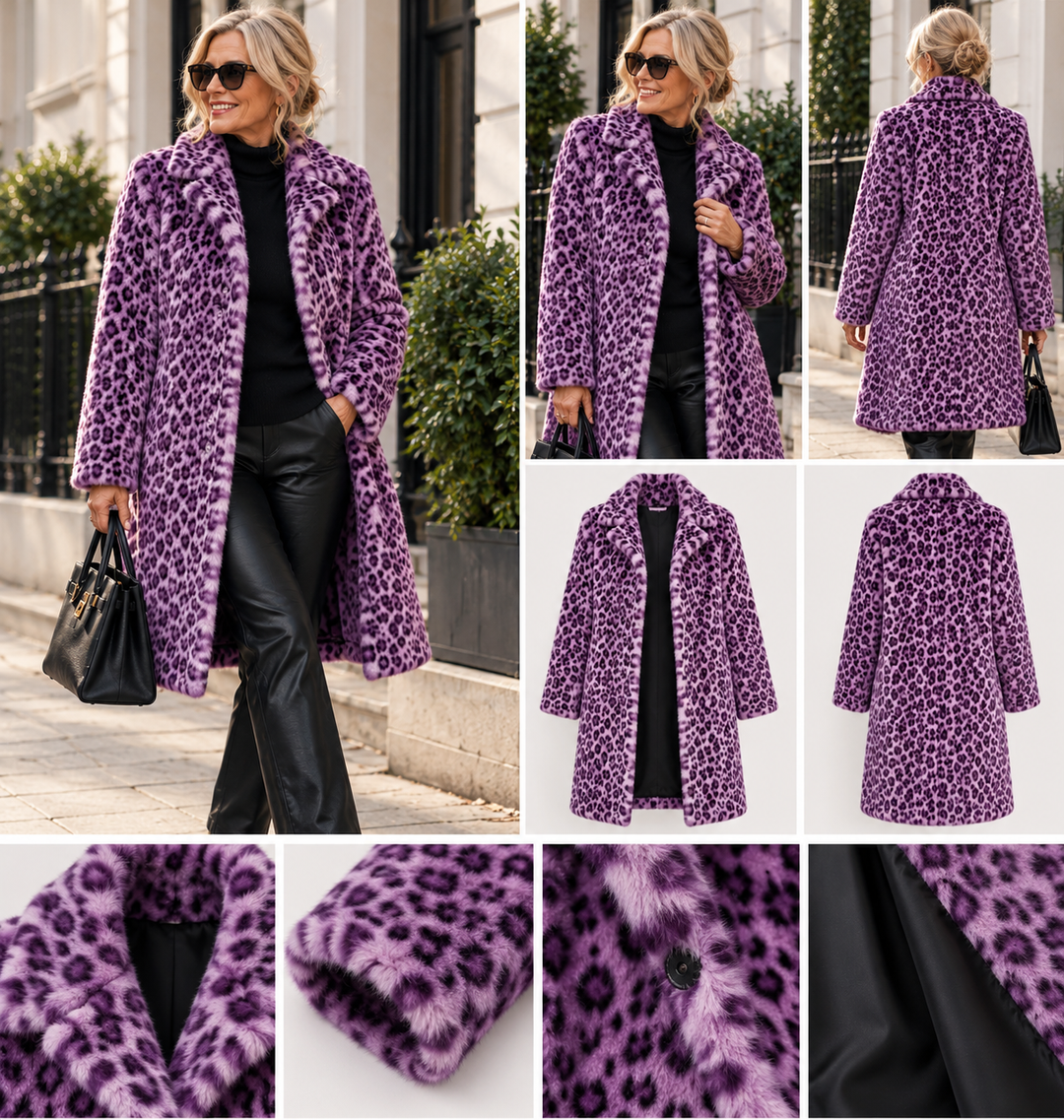 Sienna Leopard Coat – product photo 8 | House of Novessa