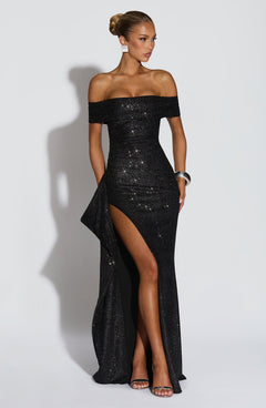 Kelly Bardot Maxi Dress