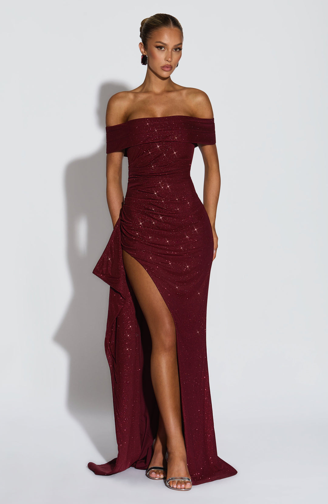 Kelly Bardot Maxi Dress