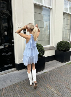 Skyla Halter Tulle Dress
