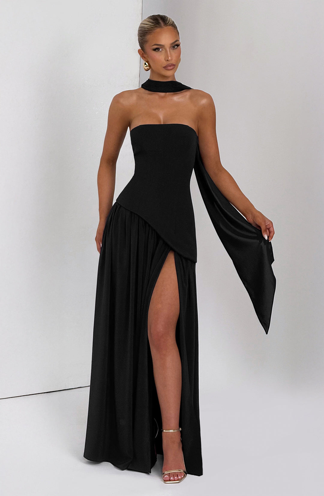 Twilight Strapless Maxi Dress