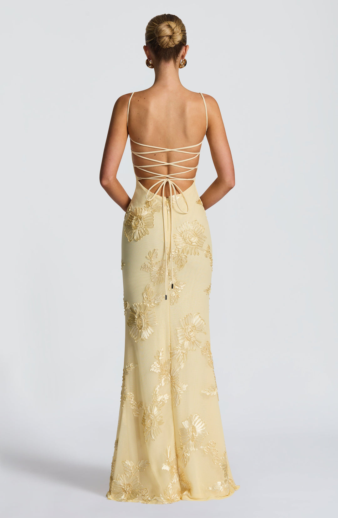 Mirelle Corset Flare Maxi Dress