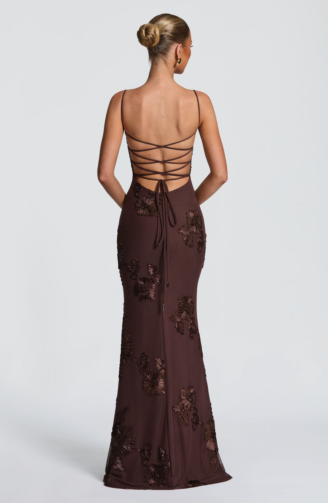 Mirelle Corset Flare Maxi Dress