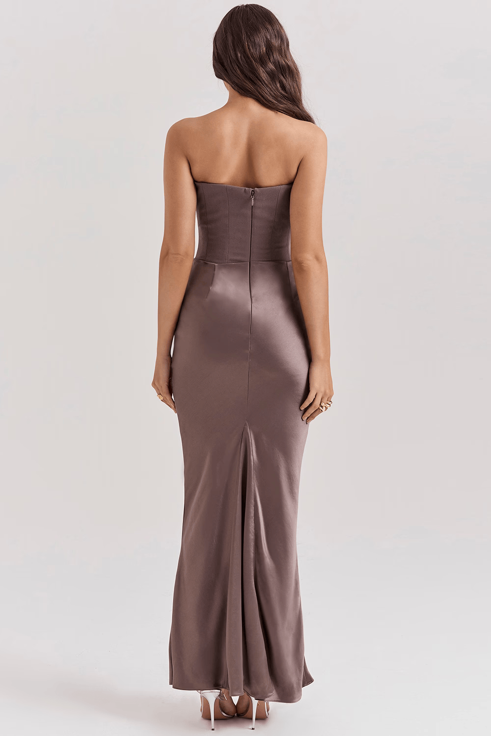 Serene Satin Maxi Dress
