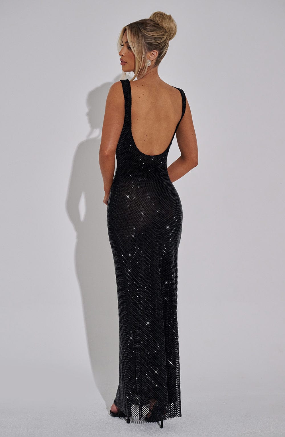 Lumina Shimmer Maxi Dress