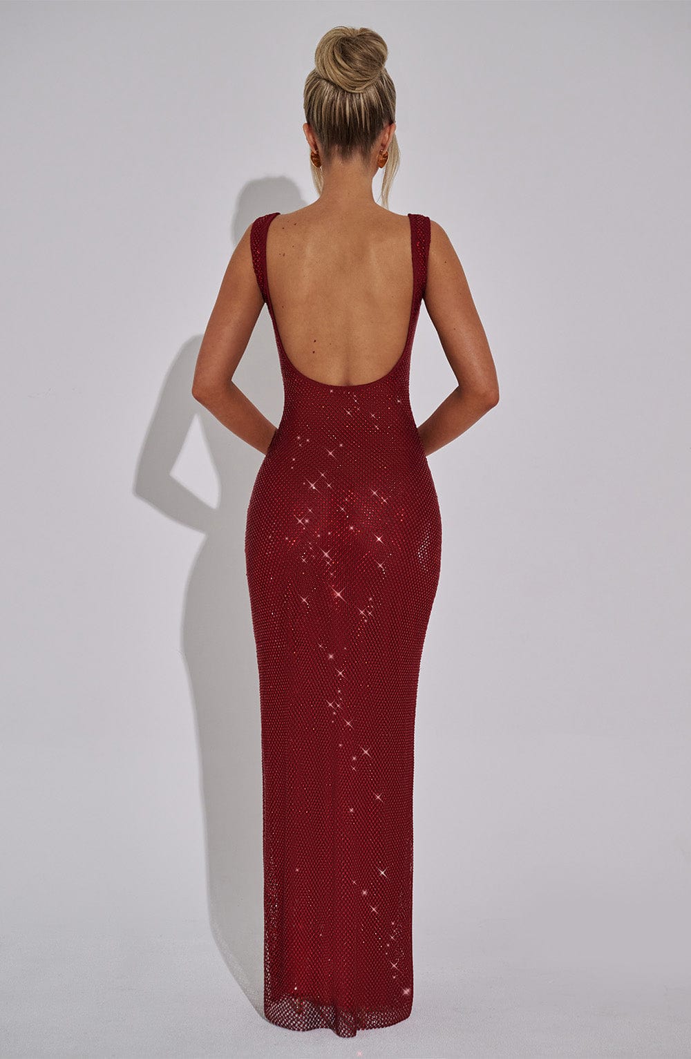 Lumina Shimmer Maxi Dress