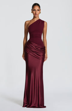 Abbey One-Shoulder Maxi Dress
