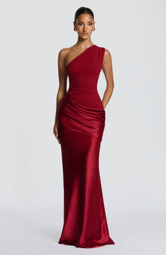 Abbey One-Shoulder Maxi Dress