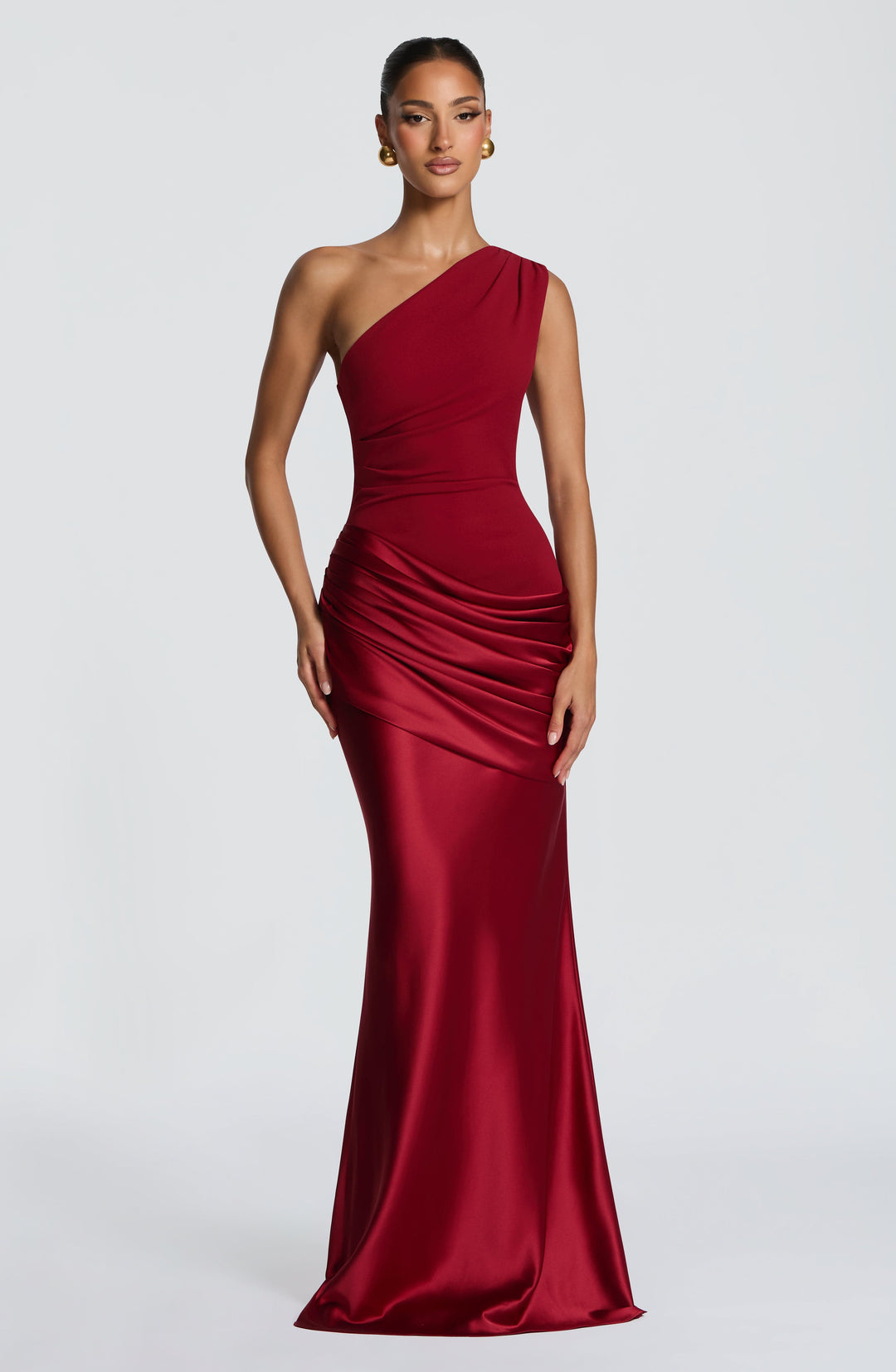 Abbey One-Shoulder Maxi Dress