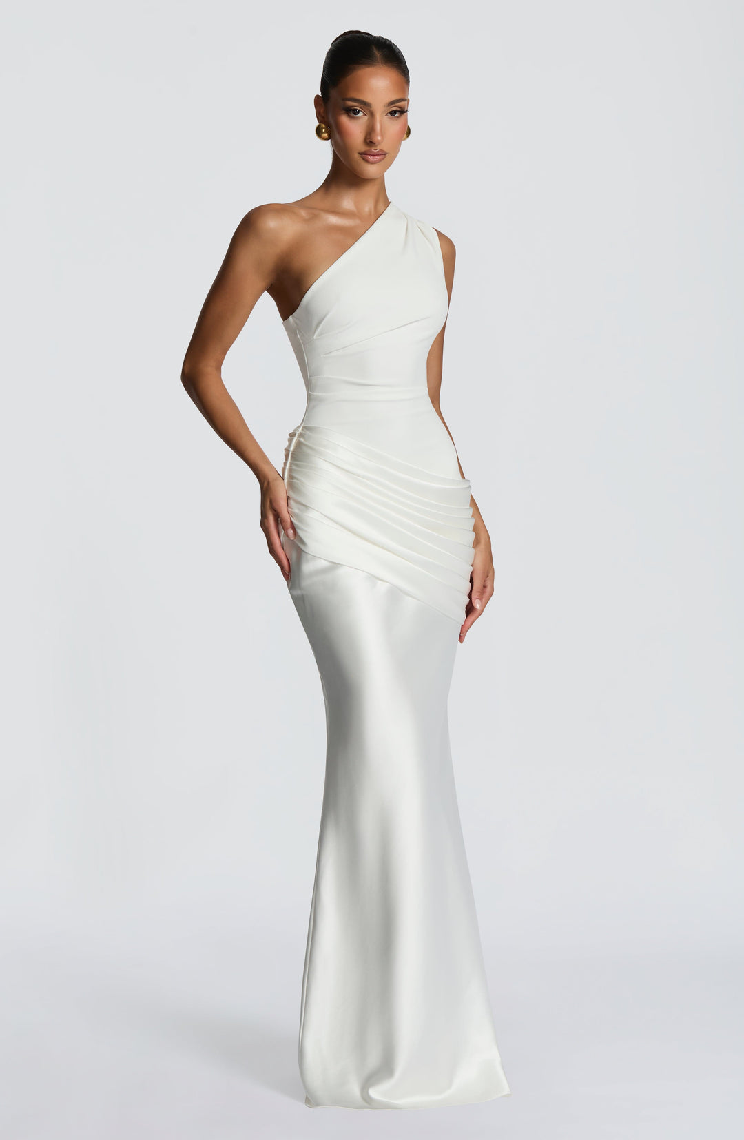 Abbey One-Shoulder Maxi Dress