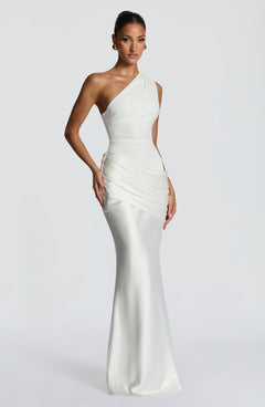 Abbey One-Shoulder Maxi Dress