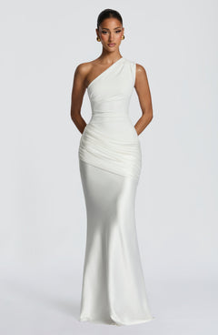 Abbey One-Shoulder Maxi Dress