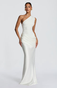 Abbey One-Shoulder Maxi Dress