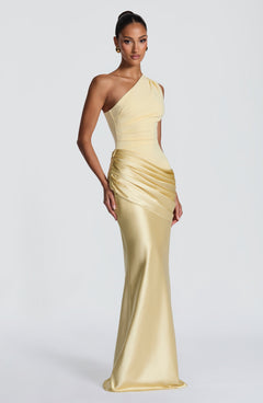 Abbey One-Shoulder Maxi Dress