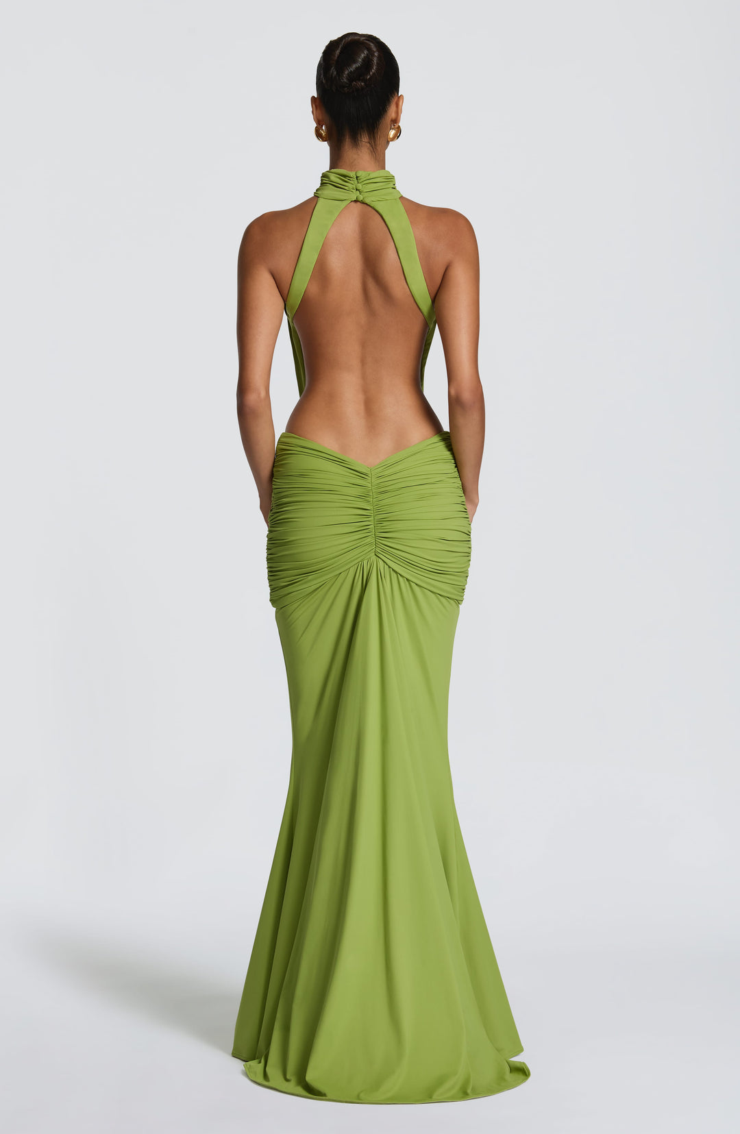 Josephine Ruched Cut-Out Maxi Dress